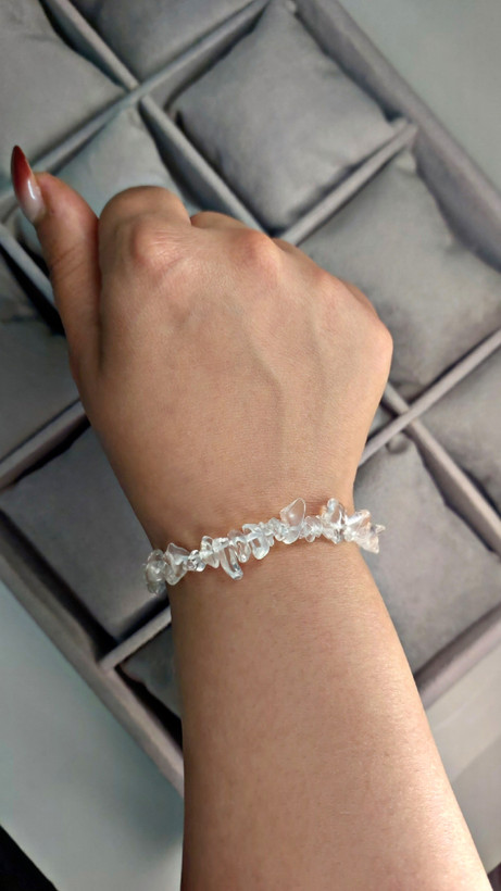 دستبند سنگ Clear Quartz