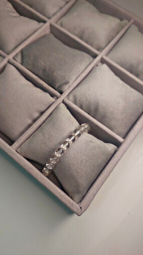 دستبند کوارتزشفاف