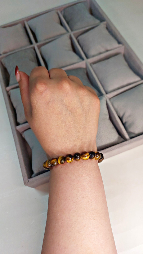 دستبند سنگ Tiger Eye