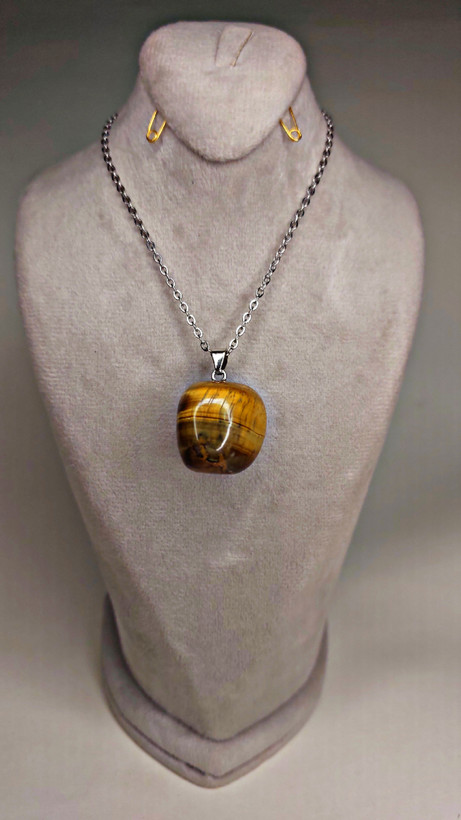 گردنبند سنگ چشم ببر