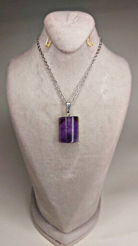 گردنبند سنگ آمیتیست