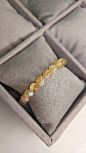 دستبند سنگ سیترین