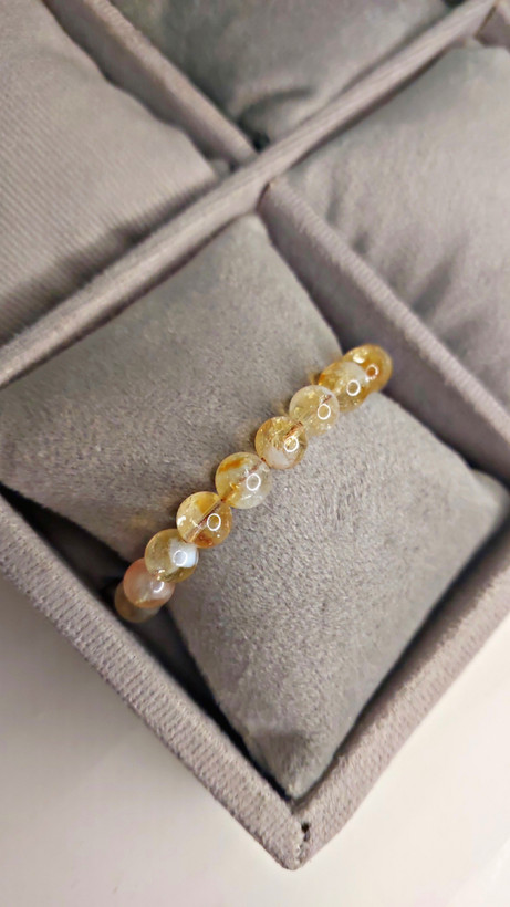 دستبند سنگ سیترین