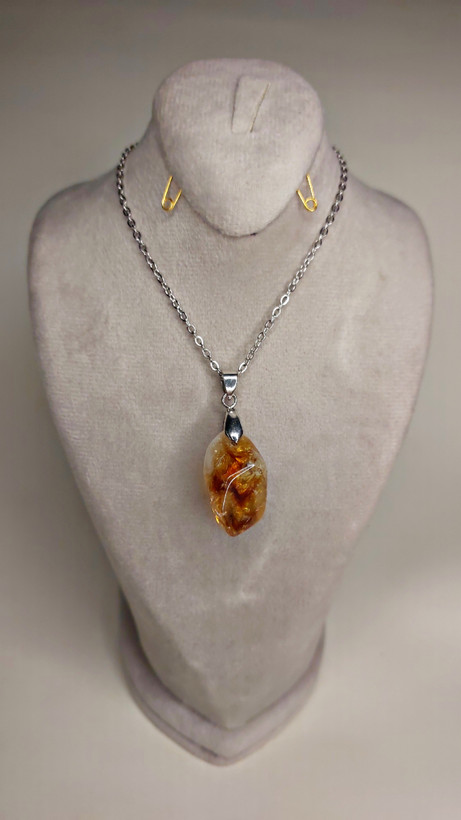 گردنبند سنگ سیترین