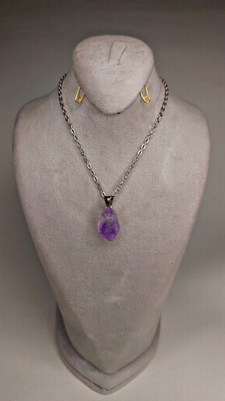 گردنبند راف سنگ آمیتیست