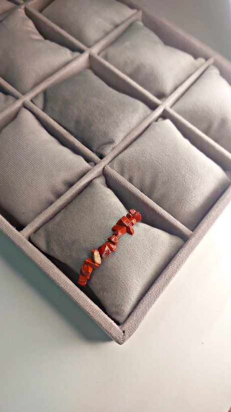 دستبند سنگ جاسپر چیپسی