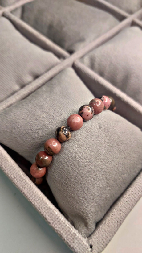 دستبند سنگ رودونیت