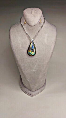 گردنبند سنگ لابرادوریت