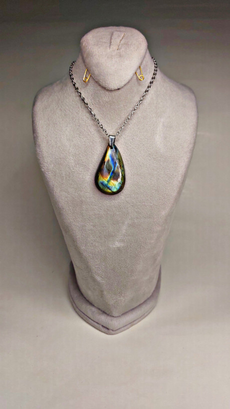 گردنبند سنگ لابرادوریت