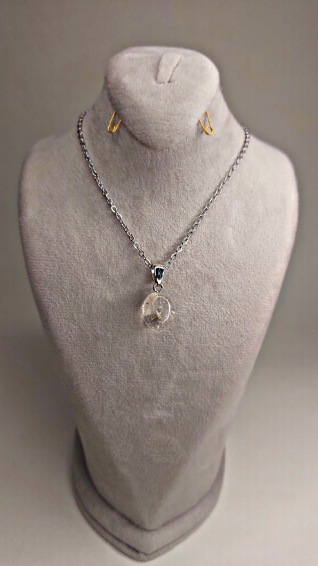 گردنبند کوارتزشفاف