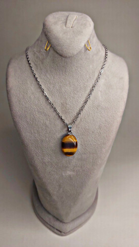 گردنبند سنگ چشم ببر