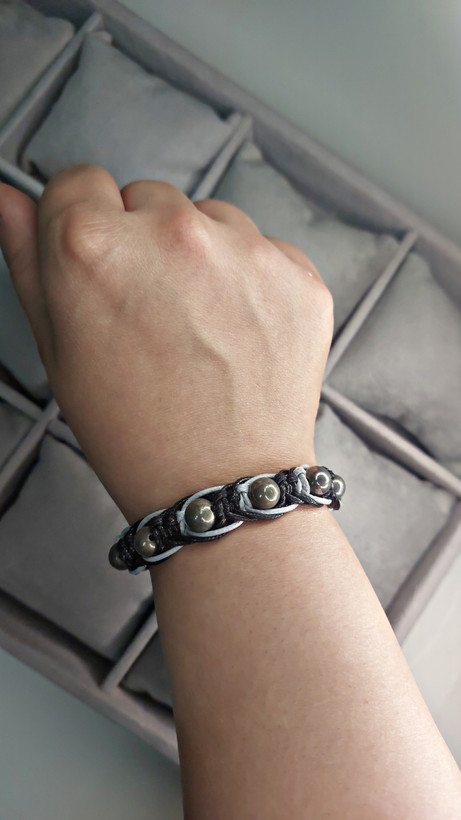 دستبند سنگ پیریت