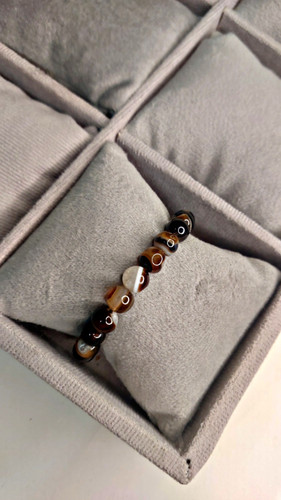 دستبند سنگ عقیق سلیمانی