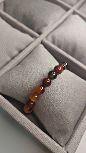 دستبند سنگ عقیق سلیمانی