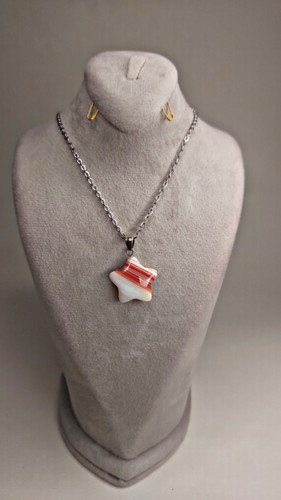 گردنبند سنگ عقیق سلیمانی