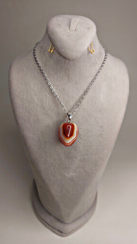 گردنبند سنگ عقیق سلیمانی