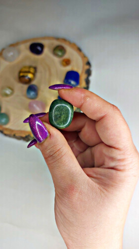 سنگ یشم تامبل شده