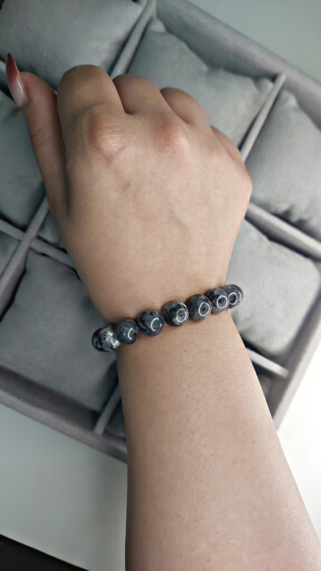 دستبند سنگ Larvikite