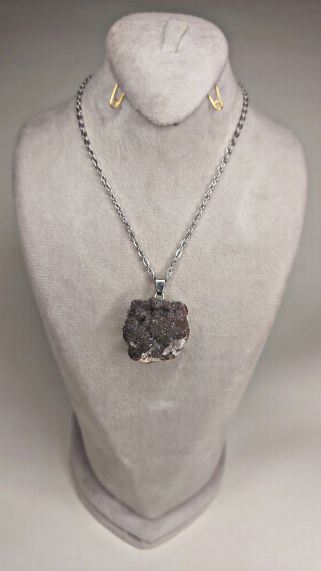 گردنبند سنگ Smoky Quartz