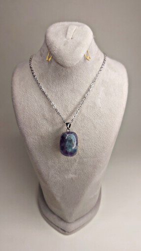 گردنبند سنگ Fluorite