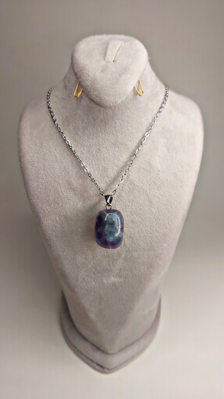 گردنبند سنگ Fluorite
