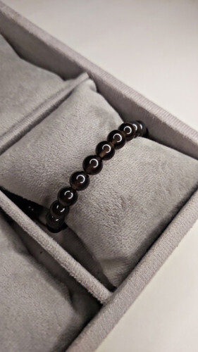 دستبند سنگ Smoky Quartz