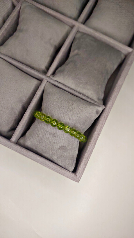 دستبند سنگ Peridot