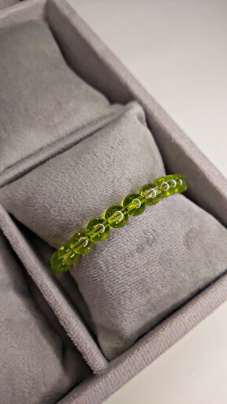 دستبند سنگ زبرجد