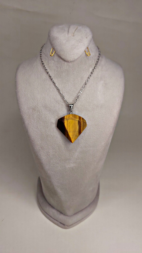 گردنبند سنگ چشم ببر