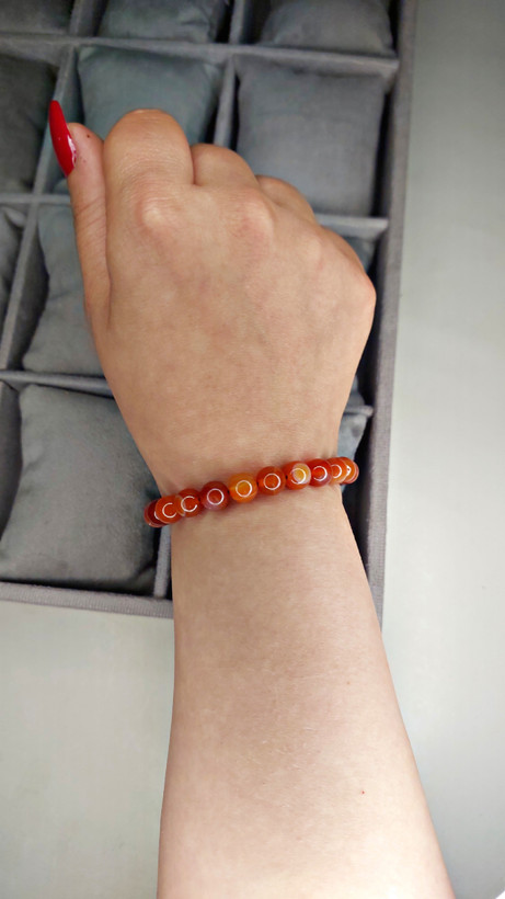 دستبند سنگ Carnelian