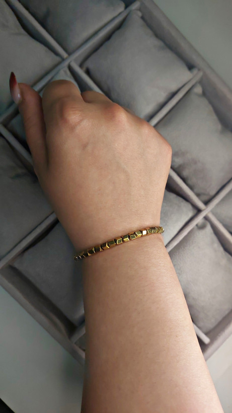 دستبند سنگ Hematite