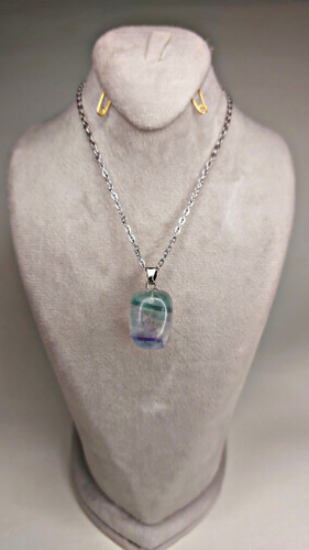 گردنبند سنگ فلوریت