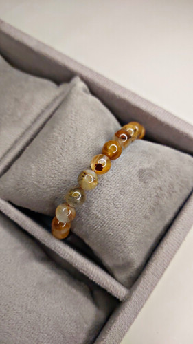 دستبند سنگ کوارتز هماتوئیدی