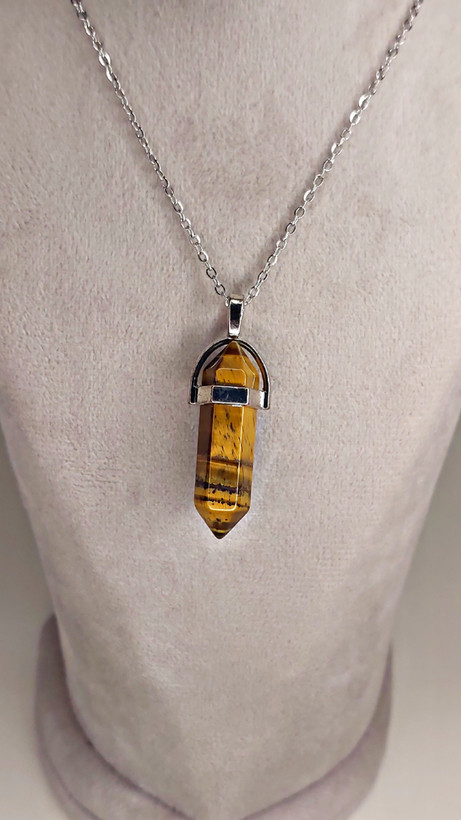 گردنبند سنگ چشم ببر