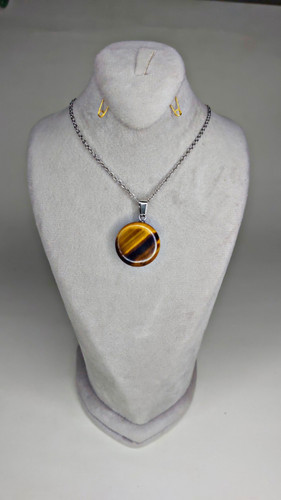 گردنبند سنگ چشم ببر