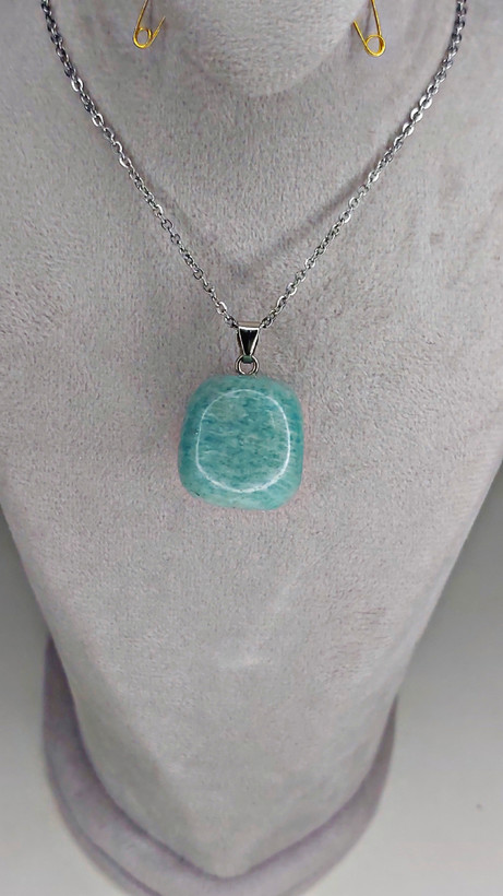 گردنبند سنگ Amazonite