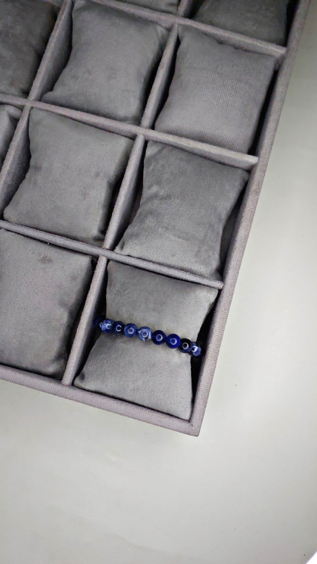 دستبند سنگ Sodalite