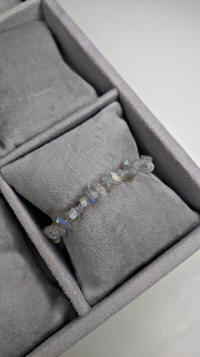 دستبند سنگ لابرادوریت چیپسی