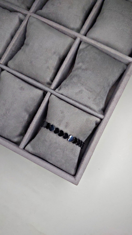 دستبند سنگ Hematite