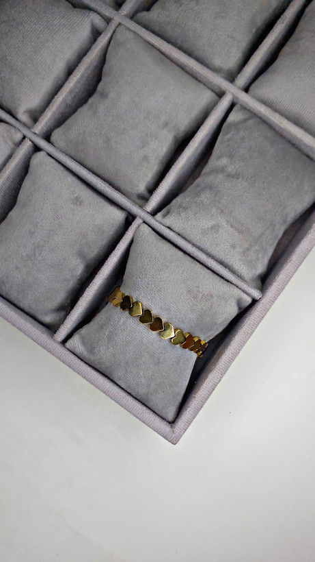 دستبند سنگ Hematite