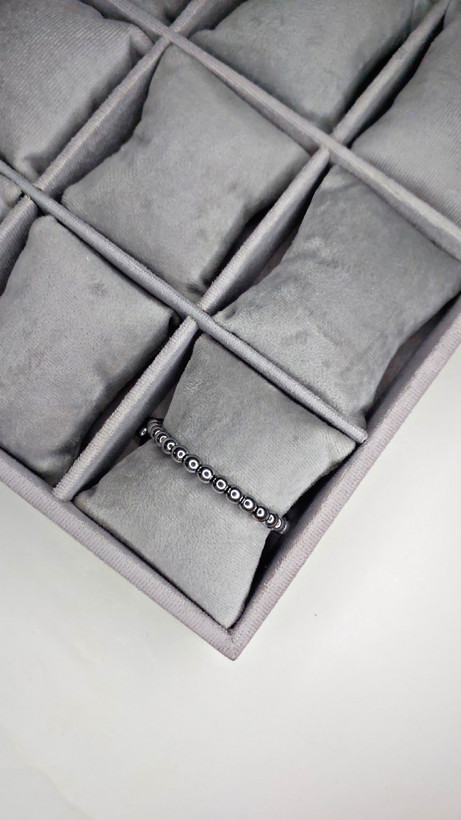 دستبند سنگ Hematite