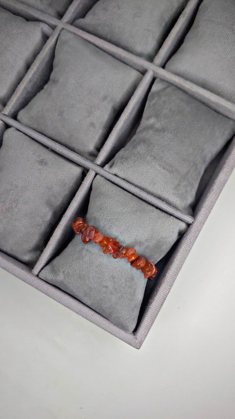دستبند سنگ Carnelian
