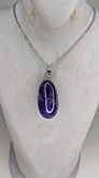 گردنبند سنگ Amethyst