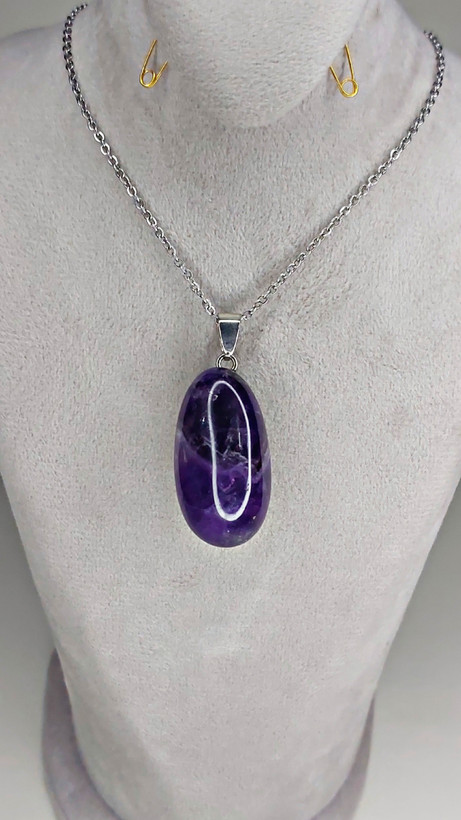 گردنبند سنگ Amethyst
