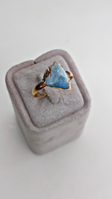 انگشتر سنگ آپاتیت