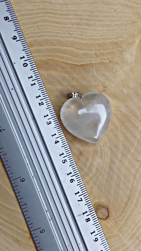 گردنبند سنگ کوارتز شفاف