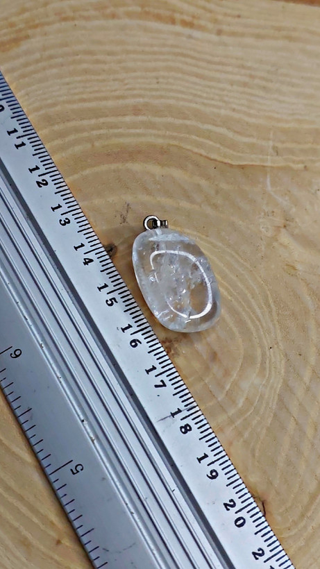 گردنبند کوارتز شفاف