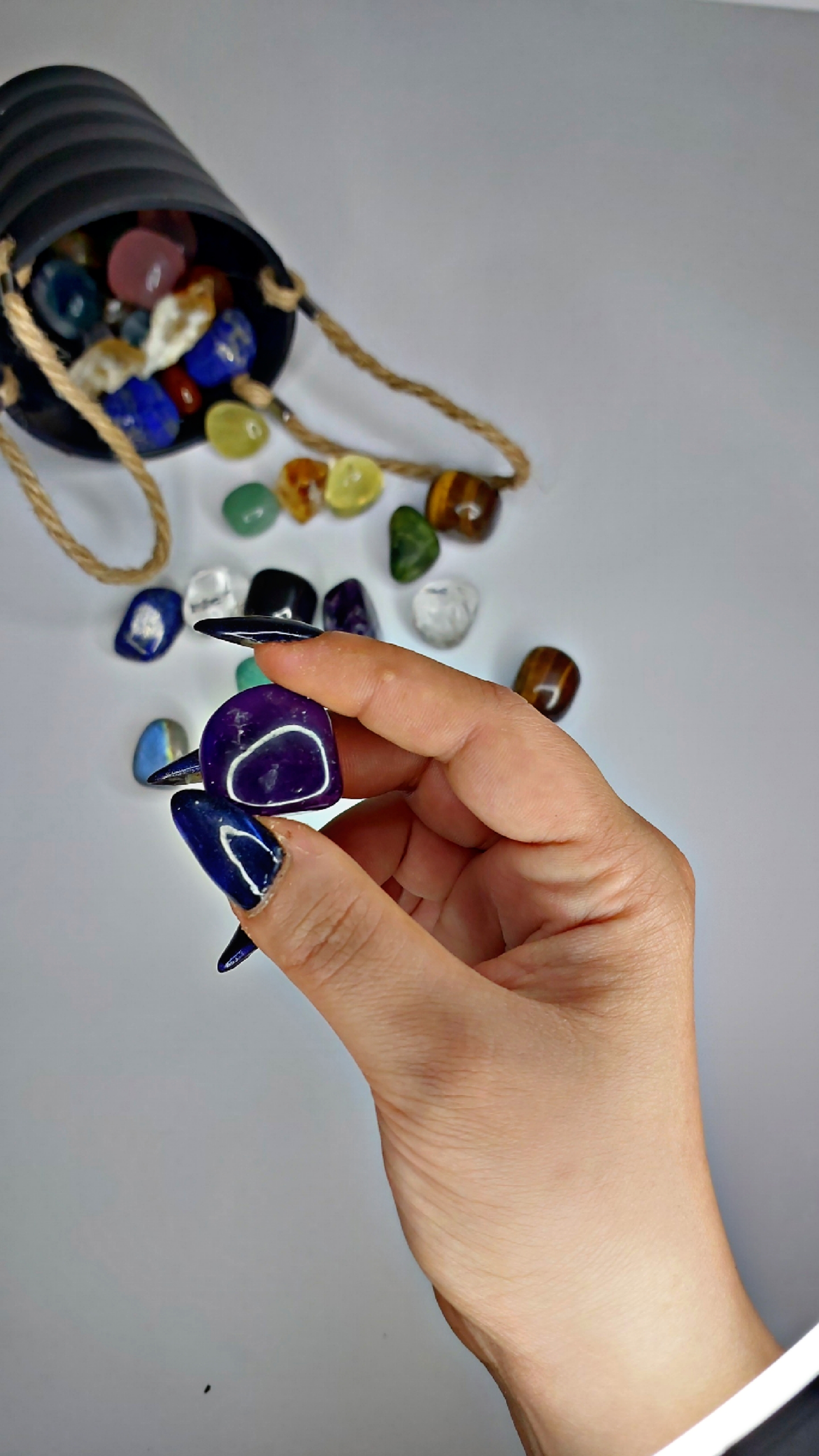 تامبل سنگ آمیتیست