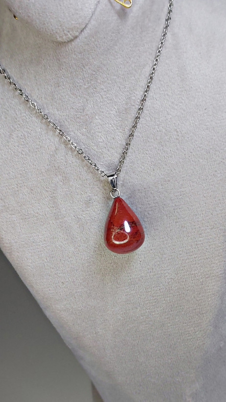 گردنبند جاسپر سرخ